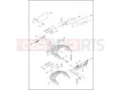Harley-Davidson 2016 SOFTAIL SOFTAIL SLIM S  - FLSS LICENSE PLATE BRACKETS - FXSB