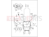 Harley-Davidson 2016 SOFTAIL HERITAGE SOFTAIL CLASSIC  - FLSTC WIRING HARNESS, MAIN, ABS - FLSTF, FLSTFB AND FLSTFBS (3 OF 5)