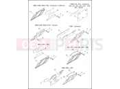 Harley-Davidson 2016 TOURING ROAD KING CLASSIC  - FLHRC LICENSE PLATE BRACKETS
