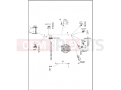 Harley-Davidson 2016 TOURING ROAD KING CLASSIC  - FLHRC WIRING HARNESS, MAIN, ABS (NON-FAIRING MODELS) (8 OF 8)