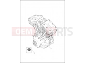 Harley-Davidson 2016 TOURING ULTRA CLASSIC  - FLHTCU ENGINE ASSEMBLY - TWIN CAM 103â¢