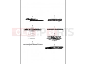 Harley-Davidson 2016 TOURING STREET GLIDE  - FLHX FUEL TANK TRIM