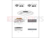 Harley-Davidson 2016 VRSC V-ROD MUSCLE  - VRSCF LABELS