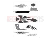 Harley-Davidson 2015 DYNA DYNA STREET BOB (H-D1)  - FXDBB FUEL TANK TRIM