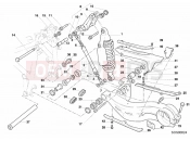 DUCATI 2001 Superbike 996 S REAR SHOCK ABSORBER » SWING ARM