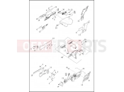 Harley-Davidson 2015 DYNA DYNA LOW RIDER  - FXDL LICENSE PLATE BRACKETS - FXDB, FXDBP, FXDBB, FXDF & FXDL