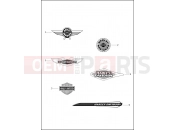 Harley-Davidson 2015 SOFTAIL SOFTAIL SLIM  - FLS FUEL TANK TRIM