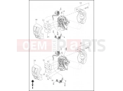 Harley-Davidson 2015 TOURING ROAD GLIDE  - FLTRX SWITCHES, HANDLEBAR, RIGHT