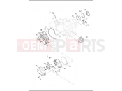 Harley-Davidson 2014 CVO/CUSTOM CVO LIMITED  - FLHTK 103 TRANSMISSION BEARINGS & COVERS
