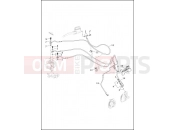 Harley-Davidson 2014 CVO/CUSTOM CVO LIMITED  - FLHTKSE BRAKE LINES, FRONT - ABS