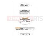 HARLEY-DAVIDSON DYNA SUPER GLIDE CUSTOM  - FXDC 103 LABELS