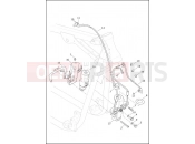 Harley-Davidson 2014 SOFTAIL SOFTAIL SLIM  - FLS 103 BRAKE LINES, FRONT, ABS