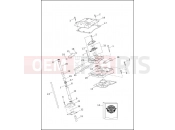 Harley-Davidson 2014 SOFTAIL FAT BOY LO  - FLSTFB ROCKER ARM ASSEMBLY & PUSHRODS - TWIN CAM 103â¢ (1 OF 2)