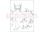 Harley-Davidson 2014 SOFTAIL FAT BOY LO  - FLSTFB WIRING HARNESS, MAIN, ABS - FLSTC, FLSTF, FLSTN & FLSTFB (4 OF 5)