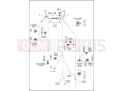 Harley-Davidson 2014 SOFTAIL FAT BOY LO  - FLSTFB WIRING HARNESS, MAIN, ABS - FXSB (4 OF 5)
