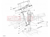 DUCATI 2001 Monster S4 REAR SHOCK ABSORBER » SWING ARM