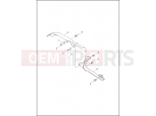Harley-Davidson 2014 SOFTAIL SOFTAIL DELUXE  - FLSTN 103 REAR BELT GUARD