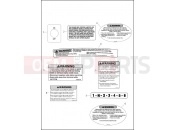 Harley-Davidson 2014 TOURING STREET GLIDE  - FLHX LABELS