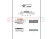 Harley-Davidson 2014 VRSC VRSCDX NIGHT ROD SPECIAL  - VRSCDX LABELS