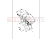 Harley-Davidson 2013 CVO/CUSTOM CVO ULTRA CLASSIC  - FLHTCU8 103 ENGINE ASSEMBLY - TWIN CAM 110â¢