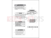 Harley-Davidson 2013 CVO/CUSTOM CVO ULTRA CLASSIC  - FLHTCUSE8 LABELS