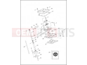 Harley-Davidson 2013 CVO/CUSTOM CVO ULTRA CLASSIC  - FLHTCUSE8 ROCKER ARM ASSEMBLY & PUSHRODS - TWIN CAM 103â¢
