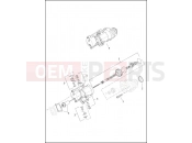 Harley-Davidson 2013 CVO/CUSTOM CVO ULTRA CLASSIC  - FLHTCUSE8 STARTER MOTOR