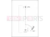 Harley-Davidson 2013 CVO/CUSTOM CVO SOFTAIL BREAKOUT  - FXSBSE WIRING HARNESS, CONSOLE OVERLAY