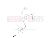 Harley-Davidson 2013 DYNA DYNA STREET BOB  - FXDB EVAPORATIVE EMISSIONS COMPONENTS