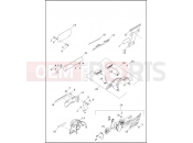 Harley-Davidson 2013 DYNA DYNA FAT BOB  - FXDF 103 LICENSE PLATE BRACKETS - FXDB, FXDBA, FXDBP, FXDF, FXDC