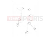 Harley-Davidson 2013 DYNA DYNA LOW RIDER  - FXDL BRAKE LINES, FRONT - NON-ABS