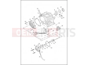 Harley-Davidson 2013 DYNA DYNA WIDE GLIDE  - FXDWG 103 TRANSMISSION BEARINGS & COVERS
