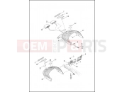 Harley-Davidson 2013 SOFTAIL SOFTAIL SLIM  - FLS 103 LICENSE PLATE BRACKETS - FXSB