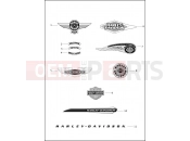 Harley-Davidson 2013 SOFTAIL BLACKLINE  - FXS FUEL TANK TRIM