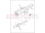 Harley-Davidson 2013 TOURING ELECTRA GLIDE CLASSIC  - FLHTC TRANSMISSION BEARINGS & COVERS