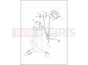 Harley-Davidson 2013 TOURING ELECTRA GLIDE ULTRA LIMITED  - FLHTK BRAKE LINES & MODULE, REAR - ABS