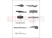 Harley-Davidson 2013 TOURING ELECTRA GLIDE ULTRA LIMITED  - FLHTK FUEL TANK TRIM