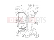 Harley-Davidson 2013 TRIKE TRI GLIDE ULTRA CLASSIC  - FLHTCUTG WIRING HARNESS, INTERCONNECT