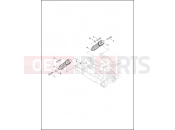 Harley-Davidson 2013 VRSC V-ROD MUSCLE  - VRSCF SHOCK ABSORBERS, REAR