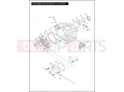 Harley-Davidson 2012 CVO/CUSTOM CVO ULTRA CLASSIC  - FLHTCUSE7 TRANSMISSION BEARINGS & COVERS