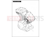 Harley-Davidson 2012 CVO/CUSTOM CVO SOFTAIL CONVERTIBLE  - FLSTSE3 ENGINE ASSEMBLY