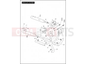 Harley-Davidson 2012 POLICE ELECTRA GLIDE STANDARD POLICE  - FLHTP EXHAUST SYSTEM