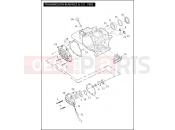 Harley-Davidson 2012 POLICE ELECTRA GLIDE STANDARD POLICE  - FLHTP TRANSMISSION BEARINGS & COVERS