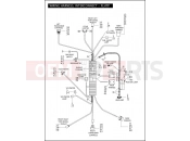 Harley-Davidson 2012 POLICE ELECTRA GLIDE STANDARD POLICE  - FLHTP WIRING HARNESS, INTERCONNECT - FLHTP