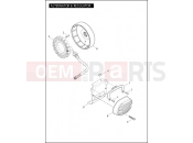 HARLEY-DAVIDSON BLACKLINE  - FXS ALTERNATOR & REGULATOR