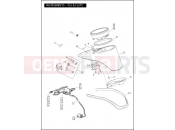 HARLEY-DAVIDSON BLACKLINE  - FXS INSTRUMENTS - FLS & FLSTC