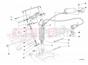 DUCATI 2001 Sporttouring ST4 S REAR SHOCK ABSORBER » SWING ARM