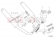 DUCATI 2001 Sporttouring ST4 S EXHAUST SYSTEM » EXHAUST SYSTEM