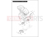 Harley-Davidson 2012 TOURING ROAD KING  - FLHR ENGINE MOUNTS & STABILIZER LINK