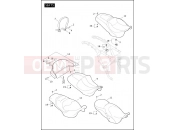 Harley-Davidson 2012 TOURING ROAD KING CLASSIC  - FLHRC SEATS